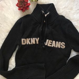 DKNY Black Sweater